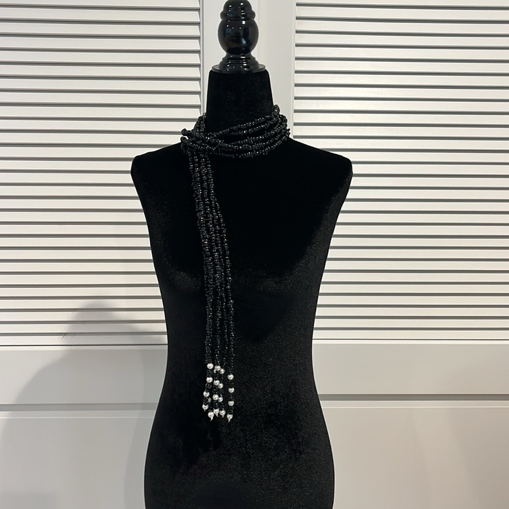 Vintage beaded necklace. - Picture 4 of 5